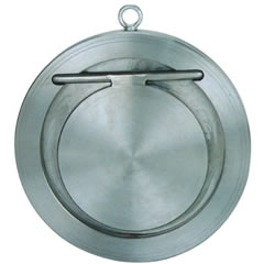 對夾圓片式止回閥